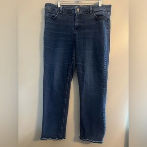 Talbots Petite Signature Straight Blue Jeans Size 16P
